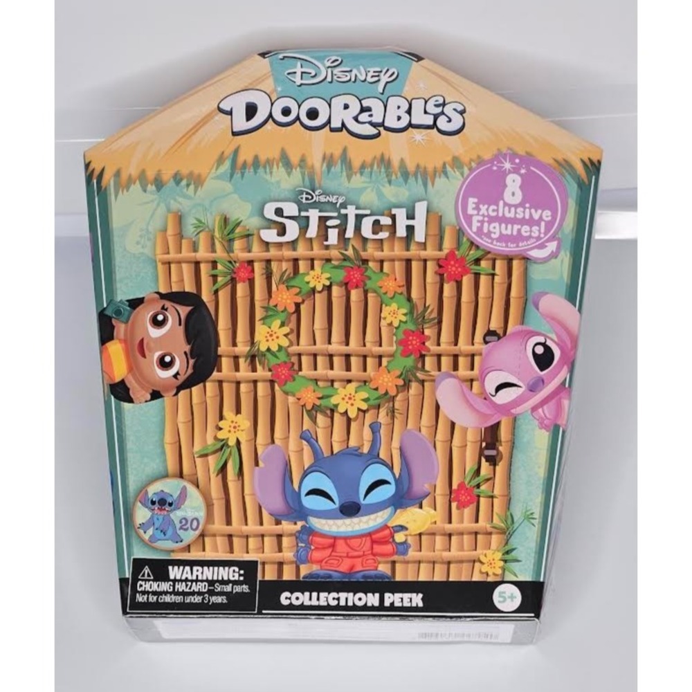 Disney Doorables Stitch‎ Collection Peek 8 Exclusive Figures 20 Year Anniversary